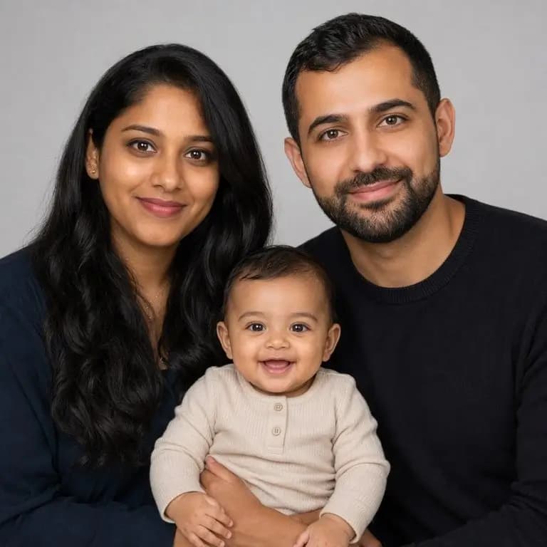 Minimalist Family Studio